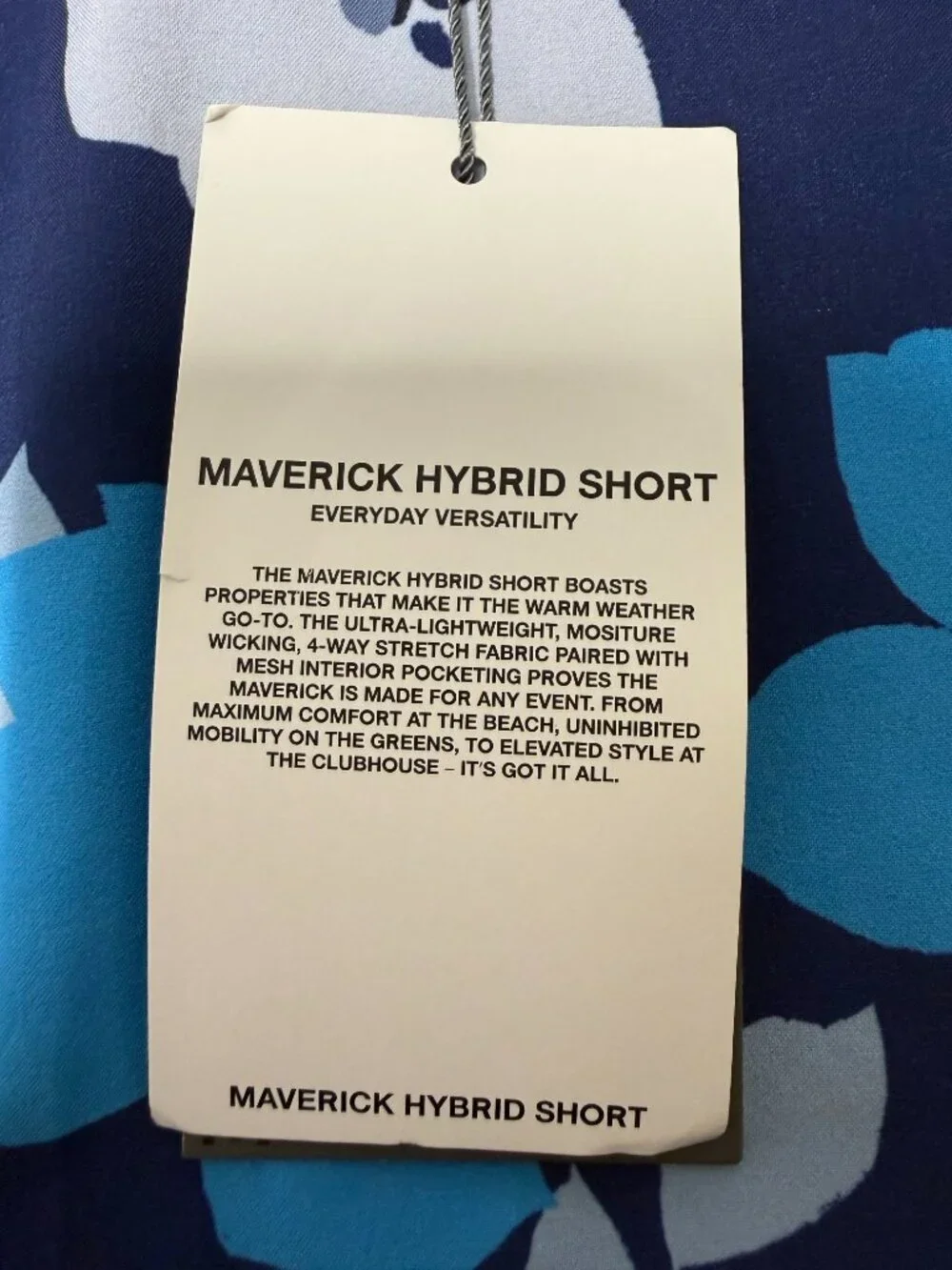 *NEW* G/Fore Maverick Hyrbid Golf Floral Print Shorts